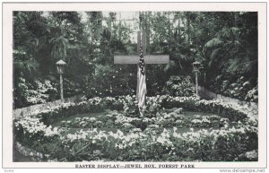 Floral Display Jewel Box-Forest Park, St Louis, Missouri, 40-60s