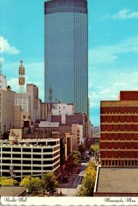 Minnesota Minneapolis Nicollet Mall and IDS Building