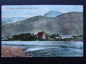 Scotland Fort William OLD INVERLOCHY CASTLE & BEN NEVIS c1907 Postcard