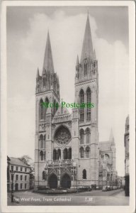 Cornwall Postcard - Truro Cathedral - The West Front  RS31159