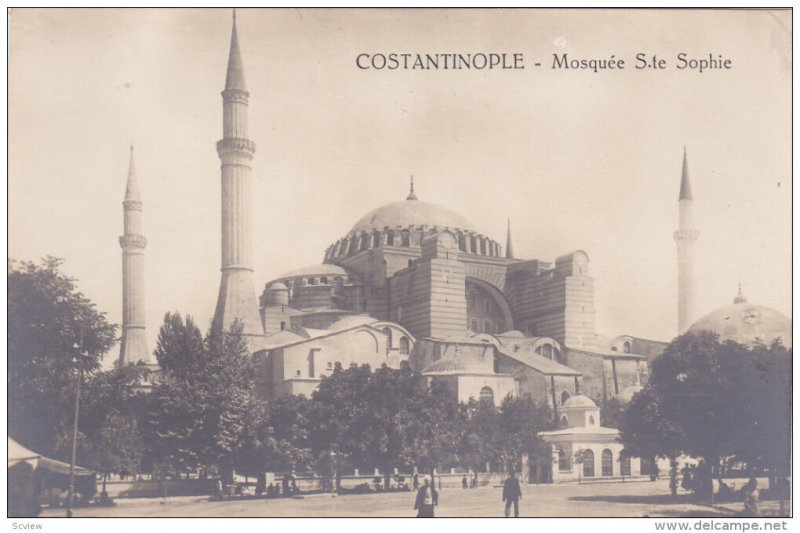 RP: Constantinople , Turkey , 00-10s : Mosquee Ste Sophie