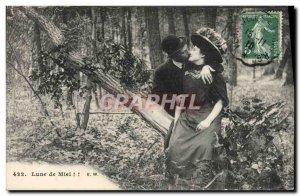 Old Postcard Honeymoon Woman