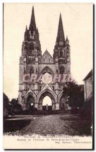 Old Postcard Around Villers Cotterets Ruins of & # 39Abbaye Saint Jean des Vi...