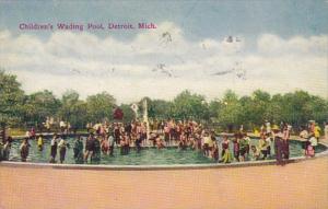 Michigan Detroit Children's Wading Pool 1910