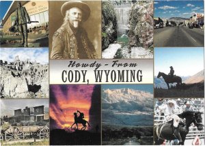 Howdy from Cody Wyoming Split View 4 by 6