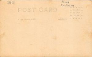 Guilford ME Deep Sea Diver Repairing Water Pipe RPPC Postcard