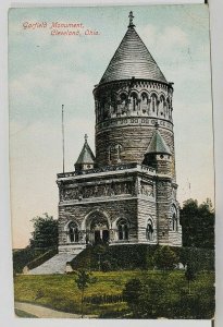 Cleveland Garfield Monument1908 Cray Bros Iron Shoes Advertising Postcard D13