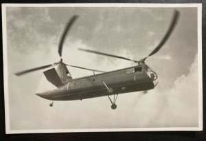 Mint Netherlands Real Picture Postcard RPPC Piasecki XHJP 1 Helicopter