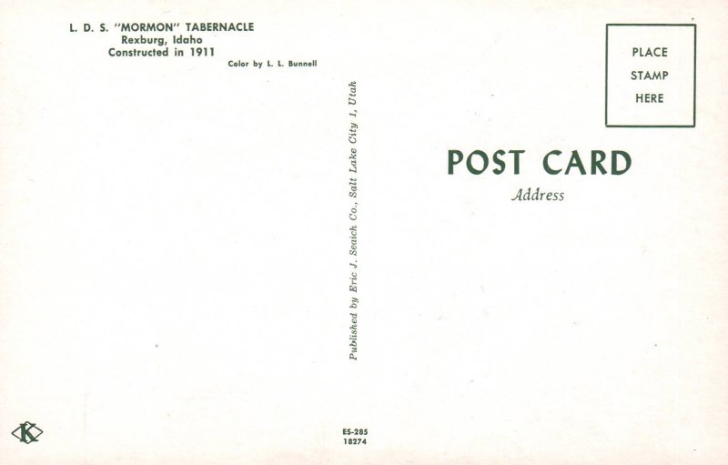 LDS Mormon Tabernacle,Rexburg,ID