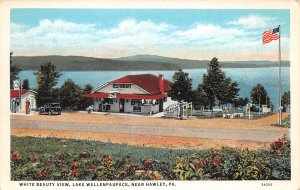 Hawley Pennsylvania White Beauty View,  Lake Wallenpaupack, Vintage PC U12310