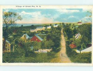 Unused W-Border PANORAMIC VIEW Grand Pre - Near Dartmouth Nova Scotia NS i0540