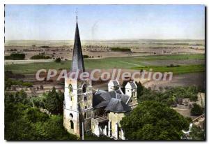 Postcard Modern AvionAu De Mont Sassey Upper Church of the Middle Ages Histor...