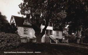 Sweden Aludden Sigtunastiftelsens Humanistiska Läroverk Vintage RPPC C244