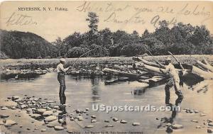 Fishing Neversink NY 1907
