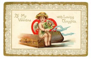 Greeting - Valentine     Artist: J. Johnson (Tuck Cupids Series 1)