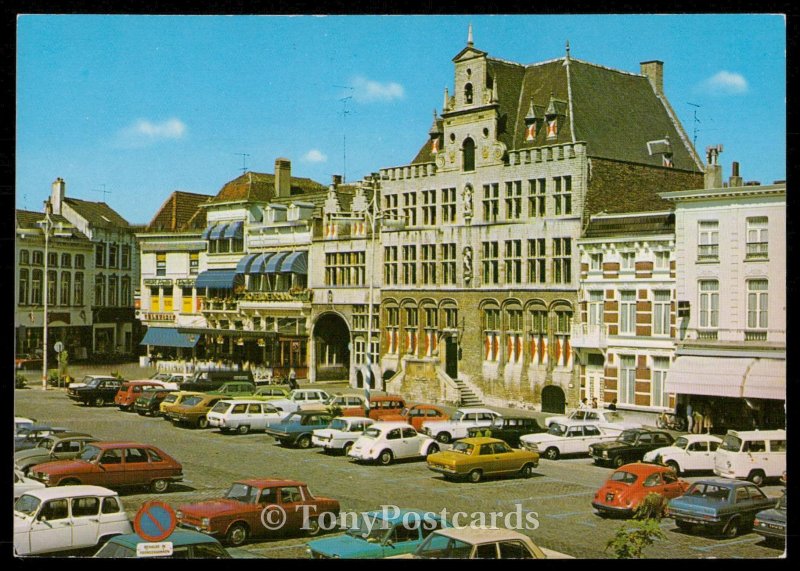 Bergen Op Zoom/Holland - Markt met Stadhuis