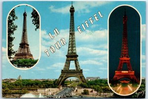 Postcard - The Eiffel Tower - Paris, France