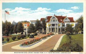 Washington DC Takoma Park Sanitarium Street View Antique Postcard K77362