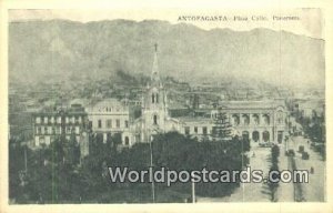 Plaza Colon Antofagasta Chile, Chilean, de Chile Writing On Back 