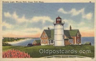 Nobska light, woods hole, Mass, USA Massachusetts USA Lighthouse Unused close...