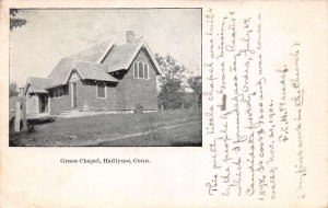 Hadlyme Connecticut Grace Chapel Vintage Postcard AA75061