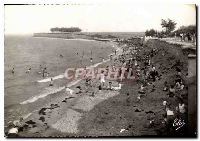 Modern Postcard Ile de re Chte Ms. St Martin New Beach