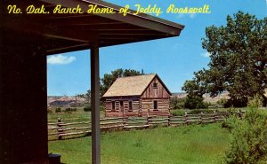 ND - Medora. Roosevelt's Badlands Ranch Home