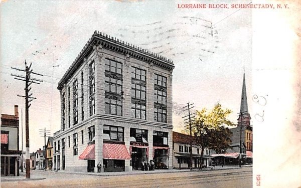 Lorraine Block Schenectady, New York