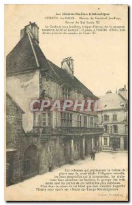 Old Postcard The historic Haute Saone Luxeuil les Bains House of the Cardinal...