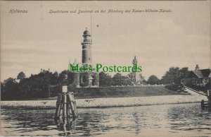 Denmark Postcard - Holtenau - Leuchturm Und Denkmal An Der Mundung RS26357