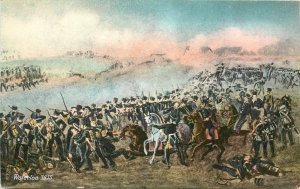 Postcard Depicting Battle of Waterloo 1815 Taking the Church Yard of Plancenoit