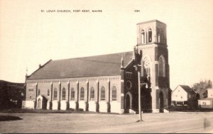 Maine Fort Kent St Louis Church