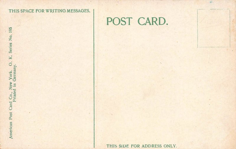 Post Office, Newark, New Jersey,  Early Postcard, Unused