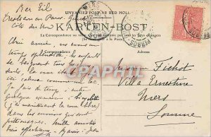 Postcard Old Ploumanac'h Cliffs All UK