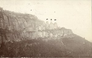 australia, NSW, KATOOMBA, The Three Sisters (1911) Kitch & Co. RPPC Postcard