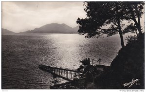 RP: Shoreline view with pier , CORSE , France , 1910s