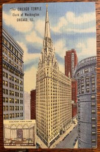 Vintage Postcard 1947 Chicago Temple, Chicago, Illinois (IL)