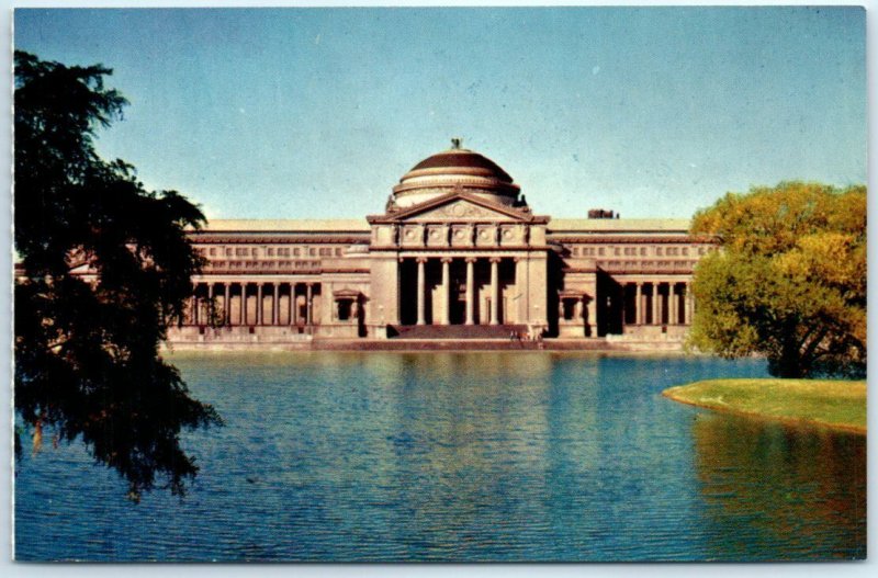 Museum of Science and Industry, Jackson Park Lagoon Chicago, Illinois