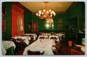 Interior~Scottsdale Arizona~Garter Room Of Lulu Belle Restaurant~1950s Postcard