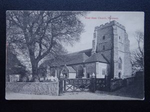 East Sussex PEVENSEY West Ham Church - Old Postcard