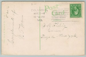 Columbia Missouri~Read Hall~c1910 Postcard