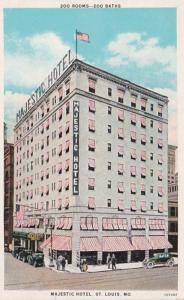 Missouri St Louis The Majestic Hotel Curteich