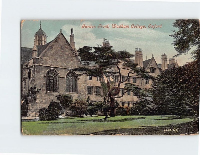 M-198929 Garden Front Wadham College Oxford England