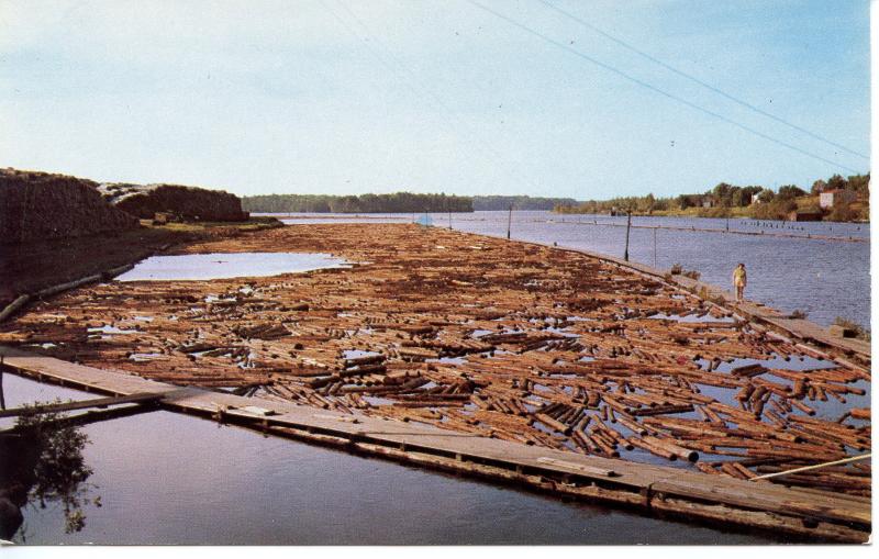 US    PC942  HOT POND, RHINELANDER PAPER MILL, RHINELANDER, WI