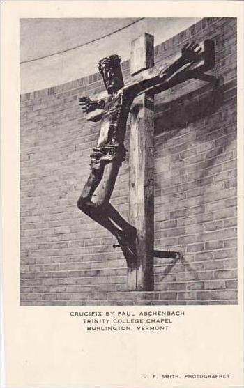 Vermont Burlington Crucifix By Paul Aschenbach Trinity College Chapel