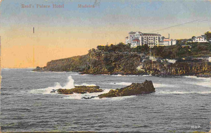 Reid's Palace Hotel Madeira Portugal 1910c postcard