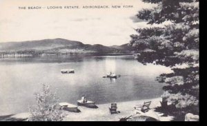 New York Adirondack Loomis Estate The Beach Artvue