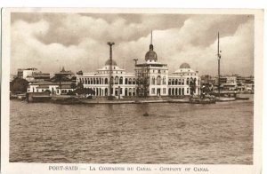 Postcard Canal Company Port Said Egypt