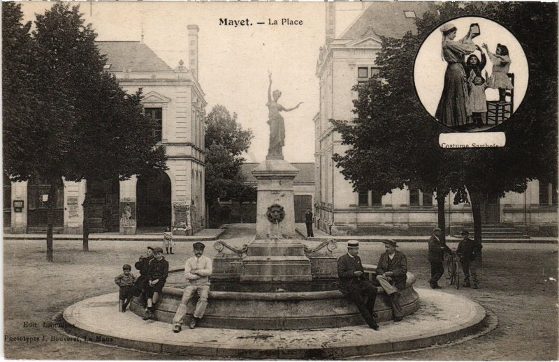 CPA Mayet - La Place (112472)