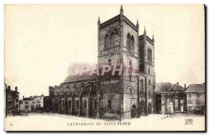 Old Postcard Cathedral of Saint Flour